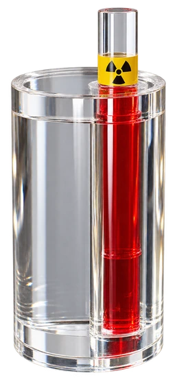 A plutonium canister